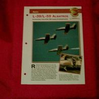 L-39/ L-59 Albatros (Aero) - Infokarte über