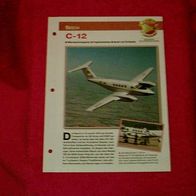 C-12 (Beech) - Infokarte über