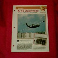 A-40 Albatross (Berijew) - Infokarte über