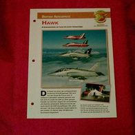 Hawk (British Aerospace) - Infokarte über