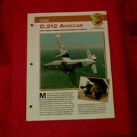 C.212 Aviocar (CASA) - Infokarte über