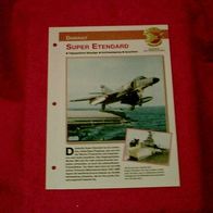 Super Etendard (Dassault) - Infokarte über