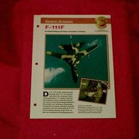 F-111F (General Dynamics) - Infokarte über