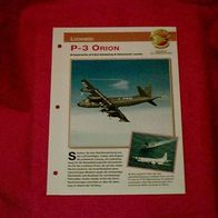 P-3 Orion (Lockheed) - Infokarte über