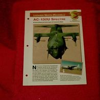 AC-130U Spectre (Lockheed Martin)(Rockwell) - Infokarte über