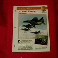 F-15E Eagle (McDonnell Douglas) - Infokarte über
