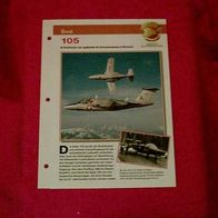 105 (Saab) - Infokarte über
