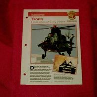 Tiger (Eurocopter) - Infokarte über