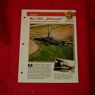 Ka-50 "Hokum" (Kamow) - Infokarte über