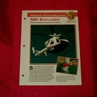 MD Explorer (McDonnell Douglas Helicopters) - Infokarte über