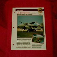 A-6 Intruder Golfkrieg (Grumman) - Infokarte über