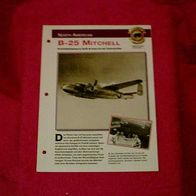 B-25 Mitchell (North American) - Infokarte über