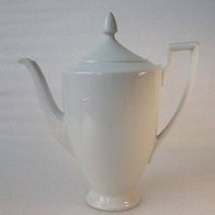 Weiße Porzellan - Kaffeekanne , Heinrich & Co - Selb um 1940