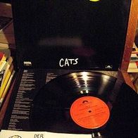 Cats (A.L. Webber)- Deutsche Gesamtaufnahme - Musical DoLp + extra ! - mint !!