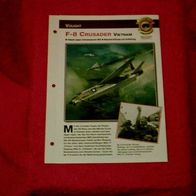 F-8 Crusader Vietnam (Vought) - Infokarte über