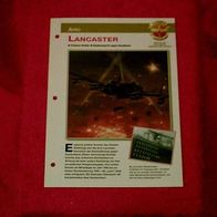 Lancaster (Avro) - Infokarte über