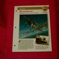 Gladiator (Gloster) - Infokarte über