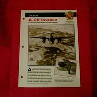 A-26 Invader (Douglas) - Infokarte über