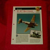 C-47 Skytrain (Douglas) - Infokarte über