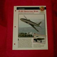 P-80 Shooting Star (Lockheed) - Infokarte über