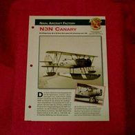 N3N Canary (Naval Aircraft Factory) - Infokarte über