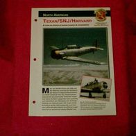 Texan/ SNJ/ Harvard (North American) - Infokarte über