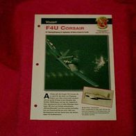 F4U Corsair (Vought) - Infokarte über