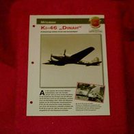 Ki-46 "Dinah" (Mitsubishi) - Infokarte über
