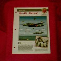 Ki-49 "Helen" (Nakajima) - Infokarte über