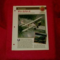 Po-2/ U-2 (Polikarpow) - Infokarte über