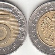 Polen 5 Zlotych 1994 (m291)