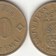 Lettland 10 Santimu 1992 (m293)