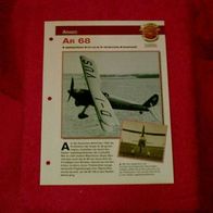 Ar 68 (Arado) - Infokarte über