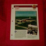 247 (Boeing) - Infokarte über
