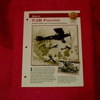 F.2B Fighter (Bristol) - Infokarte über