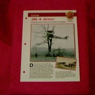 JN-4 Jenny (Curtiss) - Infokarte über