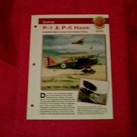 P-1 & P-6 Hawk (Curtiss) - Infokarte über