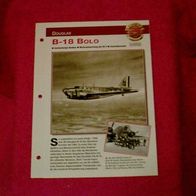 B-18 Bolo (Douglas) - Infokarte über