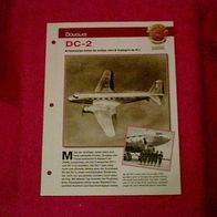 DC-2 (Douglas) - Infokarte über