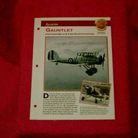 Gauntlet (Gloster) - Infokarte über