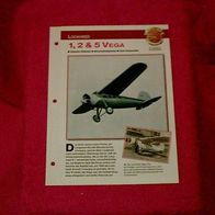 1, 2 & 5 Vega (Lockheed) - Infokarte über