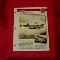 10 Electra (Lockheed) - Infokarte über