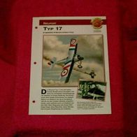 Typ 17 (Nieuport) - Infokarte über
