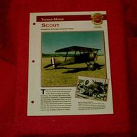 Scout (Thomas-Morse) - Infokarte über