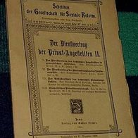 Der Dienstvertrag der Privat-Angestellten II., 1908, mangelhaft