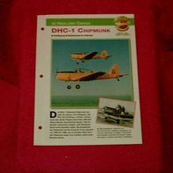 DHC-1 Chipmunk (2)(de Havilland Canada) - Infokarte über