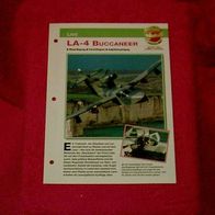 LA-4 Buccaneer (Lake) - Infokarte über