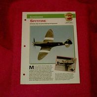 Spitfire (Supermarine) - Infokarte über
