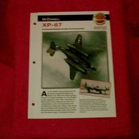 XP-67 (McDonnell) - Infokarte über