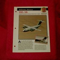 YC-15 (McDonnell Douglas) - Infokarte über